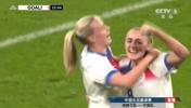 中国女足防守被断!斯坦维禁区抽射破门!中国女足0-4英格兰女足