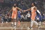 哈登:米切尔很无私我们两人完美互补 就是这么合拍